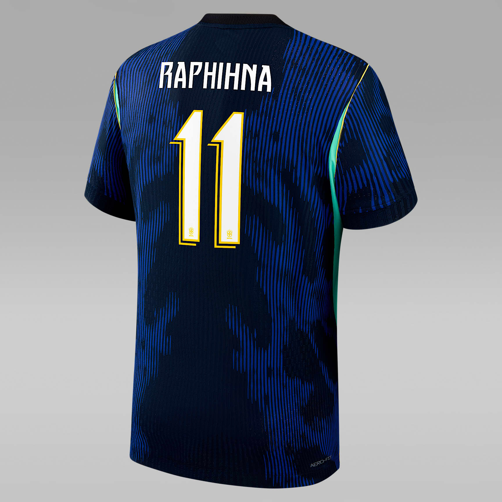 Raphinha Brazil National Team 2026 Match Away Men's Nike Dri-FIT